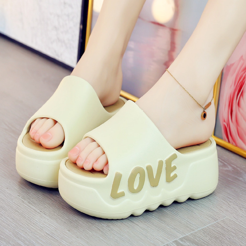 하이힐 6cm 플랫폼 슬리퍼 여름 소프트 EVA 신발  - Mule Slip On 리뷰 및 가격